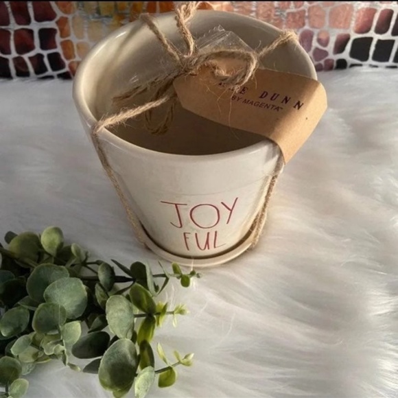 Rae Dunn JOYFUL Planter - Picture 3 of 6